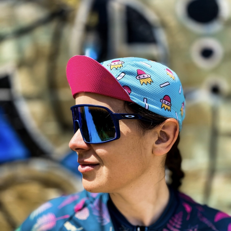 Czapka Kolarska idealna na upały - AM Cycling - Wysokiej jakości odzież kolarska