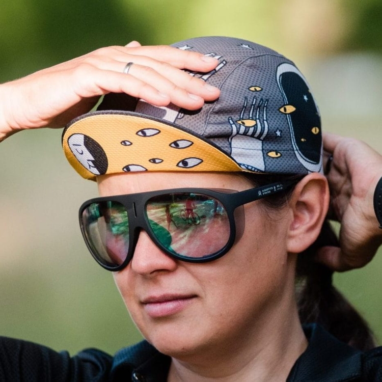 Czapka Kolarska idealna na upały - AM Cycling - Wysokiej jakości odzież kolarska